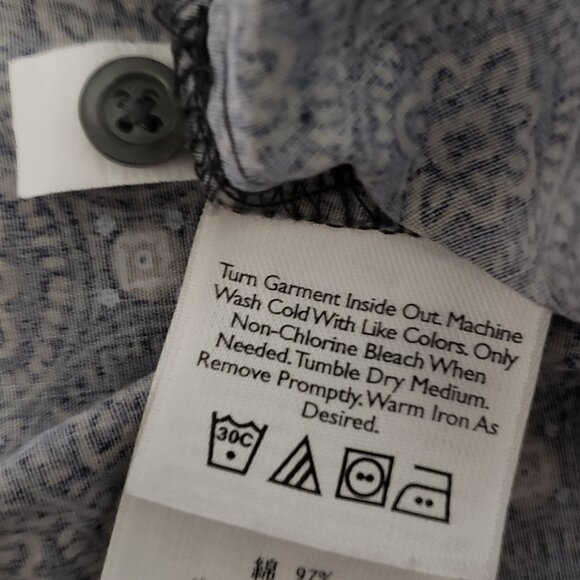 Eddie Bauer Patterned Midi Flare Dress w/Pockets - Picture 7 of 8